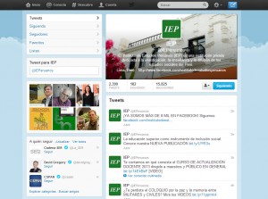 El IEP es el centro de investigación más influyente del Perú en Twitter