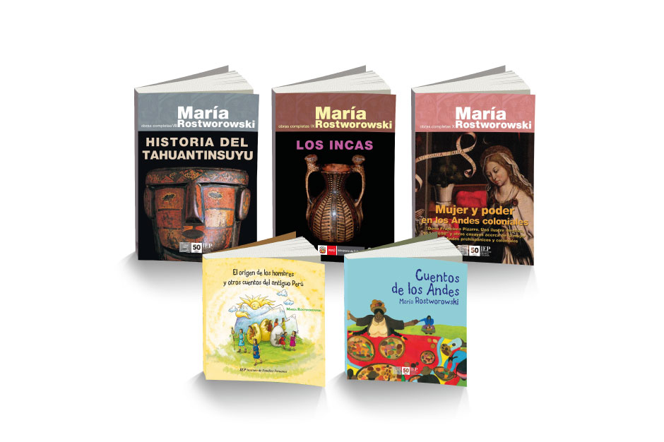 María Rostworowski: El IEP presenta libros de sus Obras Completas por sus 100 años de vida
