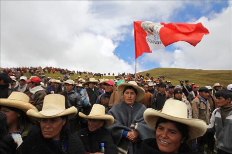 La extracción de recursos naturales y la protesta social en el Perú