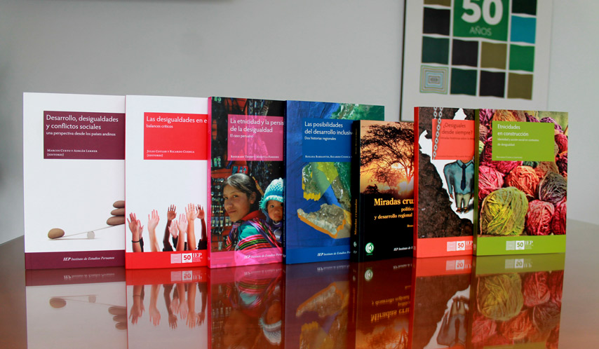 El IEP presenta Serie editorial de Estudios sobre Desigualdad en la Feria del Libro de Huancayo