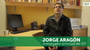 «El IEP es una apuesta por no perder la capacidad de pensar y proponer ideas»: Jorge Aragón