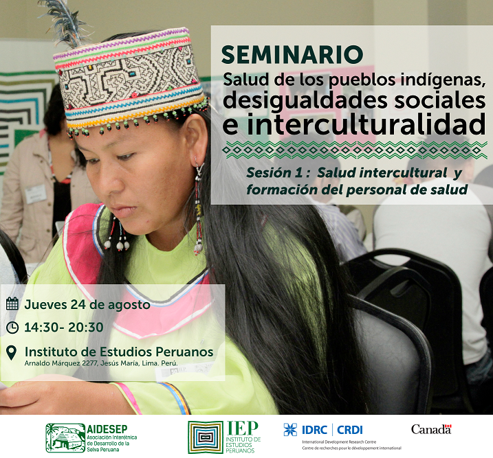 Seminario Salud de Pueblos Indígenas, Desigualdades Sociales e Interculturalidad