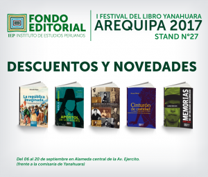 Feria del libro de Arequipa- Presentación del libro «La República Imaginada»