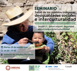 Seminario Salud de Pueblos Indígenas, Desigualdades Sociales e Interculturalidad- Sesión 2