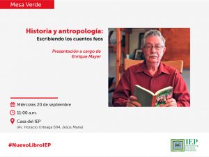 Historia y Antropología: Escribiendo los Cuentos Feos