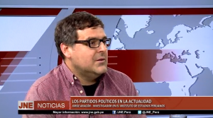 [Vídeo] Entrevista a Jorge Aragón: Los partidos Políticos en la actualidad