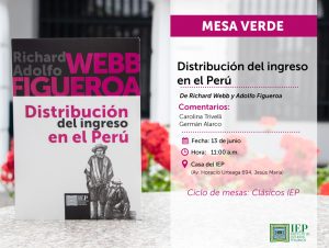 [MESA VERDE] «Distribución del ingreso en el Perú»