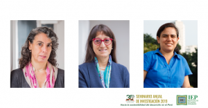 Investigadoras del IEP participan del XXX Seminario Anual de Investigación CIES 2019