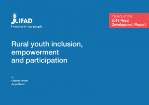 [DOCUMENTO DE TRABAJO] «Rural youth inclusion, empowerment and participation»