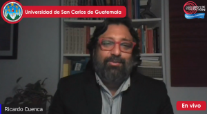 Ricardo Cuenca participa de la conferencia virtual La Formación Ciudadana en Tiempos de Coronavirus