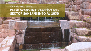 Ciclo de mesas verdes «Perú Rural: Avances y Desafíos del Sector Saneamiento al 2030»