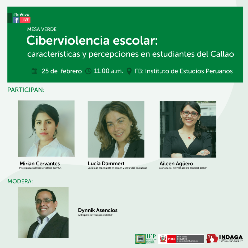 Ciberviolencia escolar: Características y percepciones en estudiantes del Callao