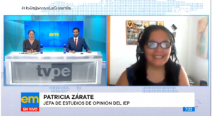 [ENTREVISTA] Patricia Zárate: “Hay un bolsón grande de personas que aún no decide su voto”