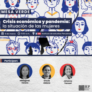 Crisis económica y pandemia: la situación de las mujeres