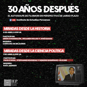 30 años después: el autogolpe de Fujimori en perspectiva de largo plazo
