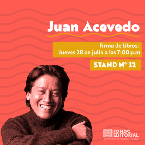 [FIL 2022] Firma de libros: «Juan Acevedo»