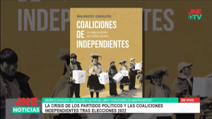 [ENTREVISTA] Mauricio Zavaleta sobre crisis de partidos políticos y su libro «Coaliciones de independientes»