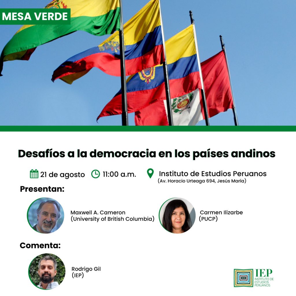 Mesa Verde: Desafíos a la democracia en los países andinos