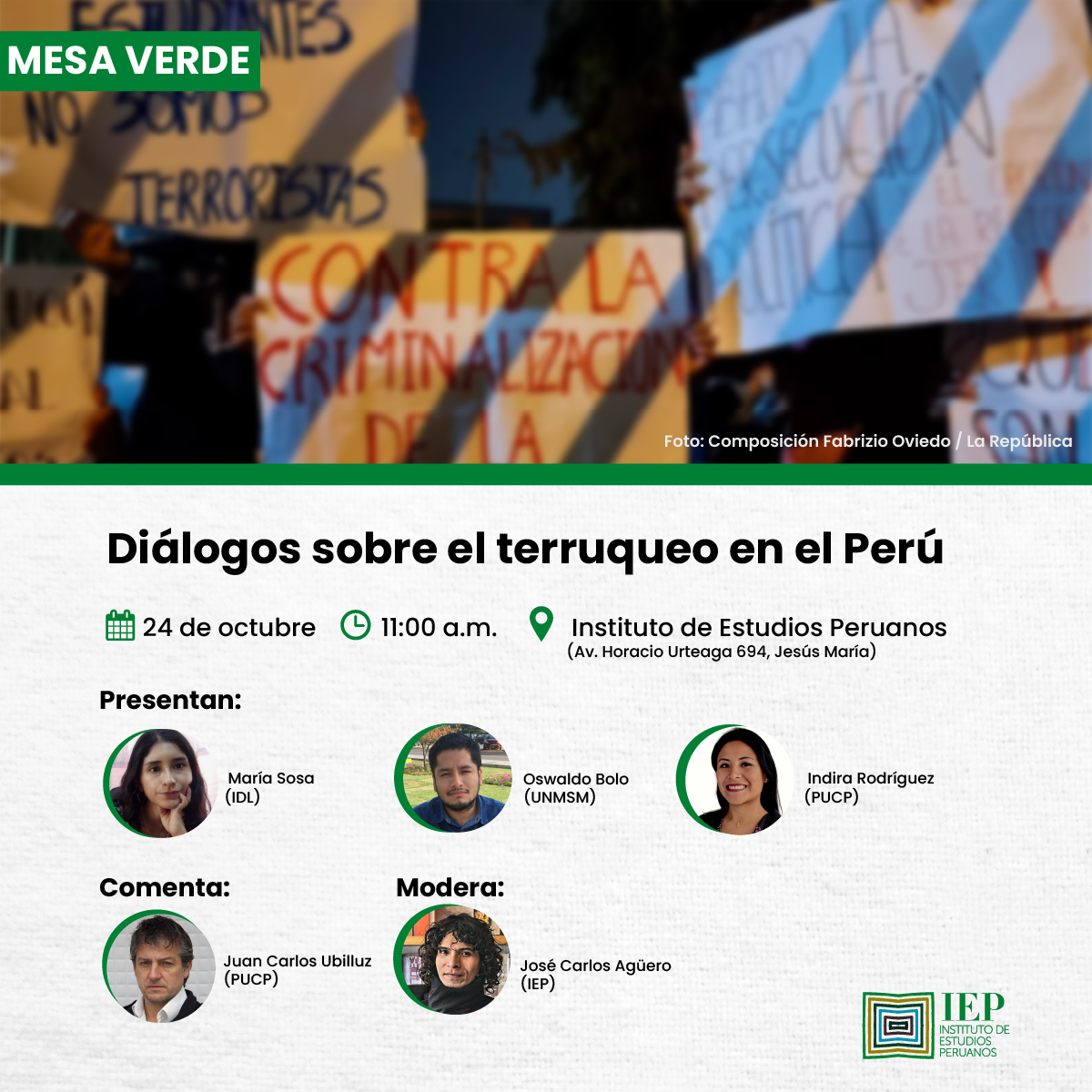 Mesa Verde: Diálogos sobre el terruqueo en el Perú