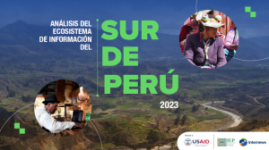Análisis del ecosistema de información del sur de Perú 2023