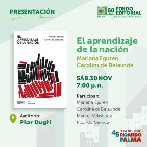 [Feria Ricardo Palma 2024] Presentación de libro «El aprendizaje de la nación»