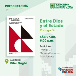 [Feria Ricardo Palma 2024] Presentación de Libro «Entre Dios y el Estado»