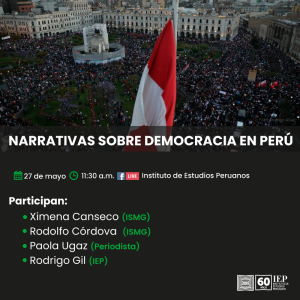 Mesa verde «Narrativas sobre democracia en Perú»