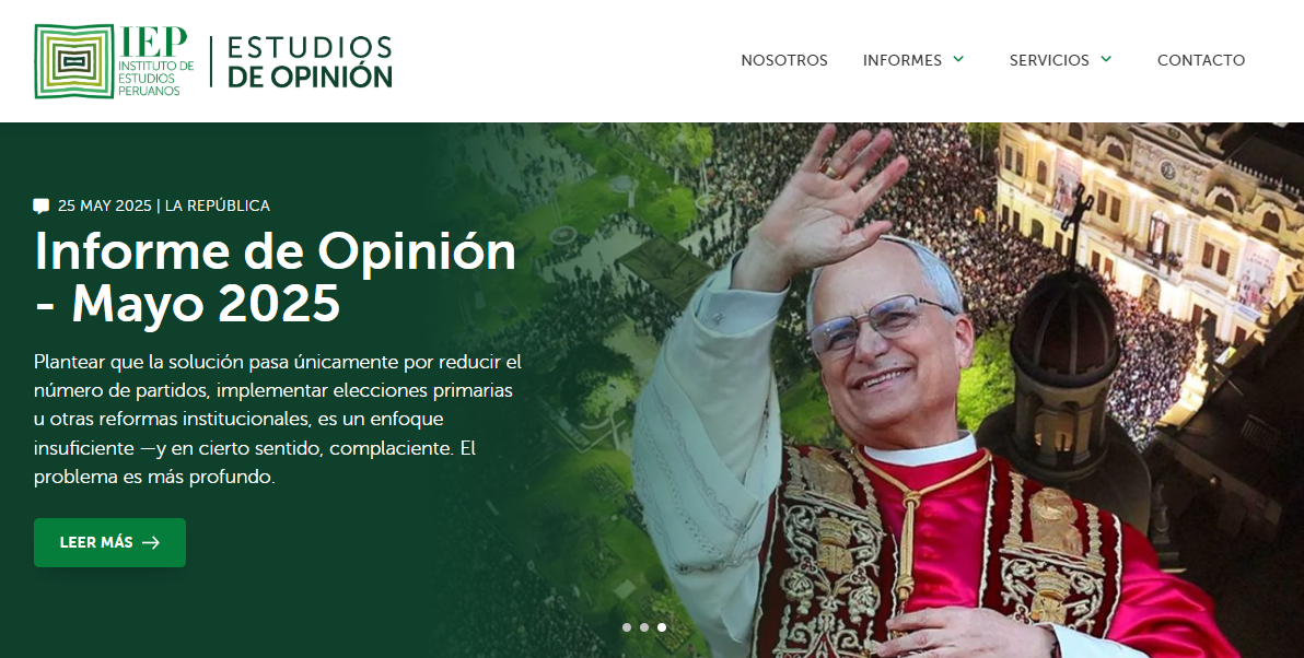 Ingresa a la Nueva Web de Estudios de Opinión
