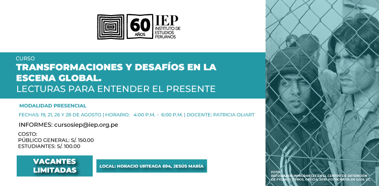 Curso: “Transformaciones y desafíos en la escena global. Lecturas para entender el presente”