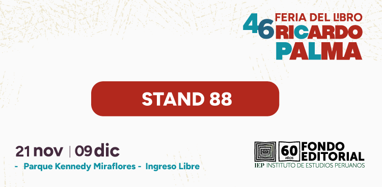 IEP en la 46° Feria del Libro Ricardo Palma 2025