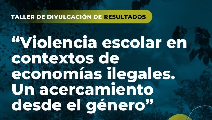 Violencia escolar en contextos de economías ilegales: un estudio del IEP analiza los vínculos entre escuela, familia, territorio y género